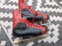 ❤ sehr gute alte Schlittschuhe Eishockey Echtleder gr. 38 Sachsen - Pulsnitz Vorschau