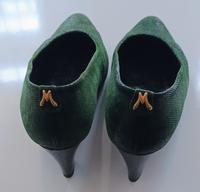 Maripe Pumps Leder dunkelgrün - geprägtes Leder - Business Gr. 39 Berlin - Spandau Vorschau