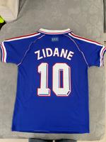 Zidane 10 Frankreich 98 Fußballtrikot Größe L Bayern - Großkarolinenfeld Vorschau