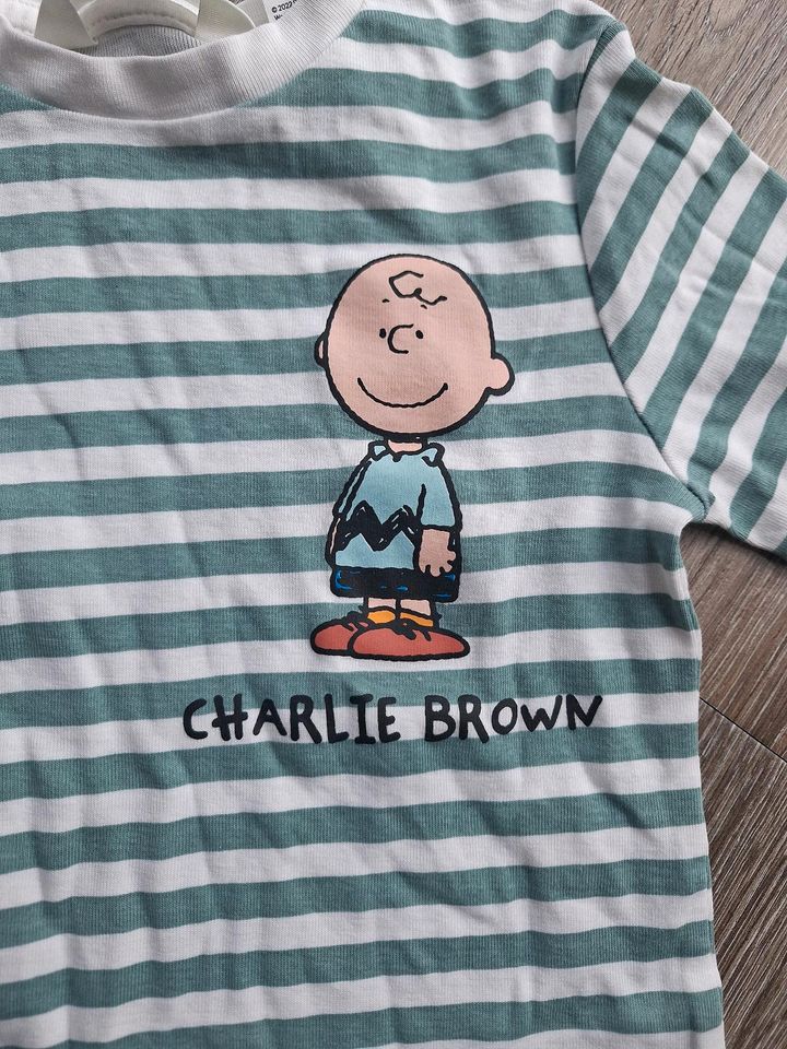 Shirt H&M Gr 110 116 Charlie Brown in Kaiserslautern