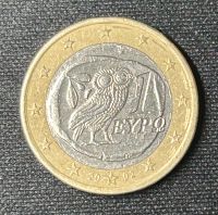 1 Euro Münze Griechenland 2002 - Fehlprägung Bayern - Ingolstadt Vorschau