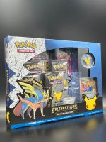 Pokemon Celebrations Zacian Lv. X Premium Collection Englisch Schleswig-Holstein - Flensburg Vorschau