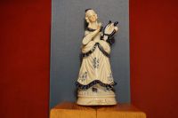 Porzellanfigur Figur Rokoko Barock Dame m Harfe 20 cm Sachsen - Kirschau Vorschau