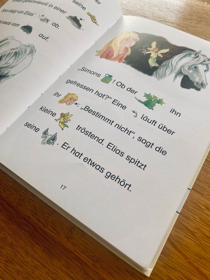 Vorschule Buch Geschichte  vom kleinen Einhorn Lesen lernen in Waldshut-Tiengen