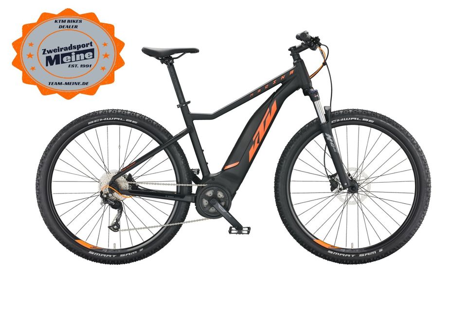 KTM MACINA RIDE 491 "XL" black matt (orange) eBIKE in Bispingen