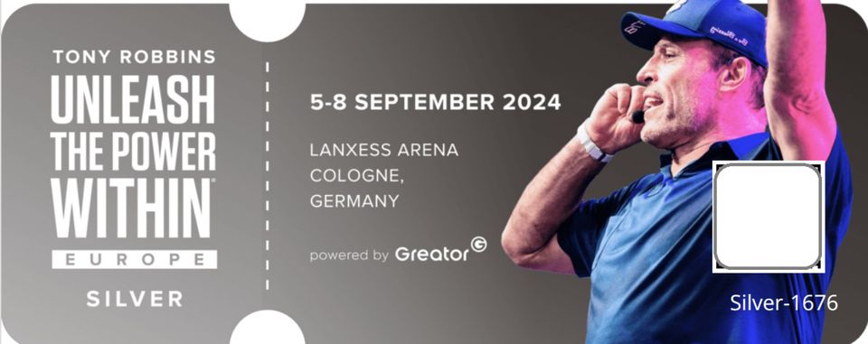 Tony Robbins 2024 - Köln - Unleash the Power Within (by Greator) in Stuttgart
