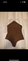 H&M Stringbody Braun Glitzer Hessen - Rödermark Vorschau