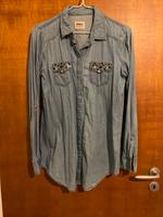 Jeansbluse mit Steinchen Only Gr 36 Hessen - Erlensee Vorschau