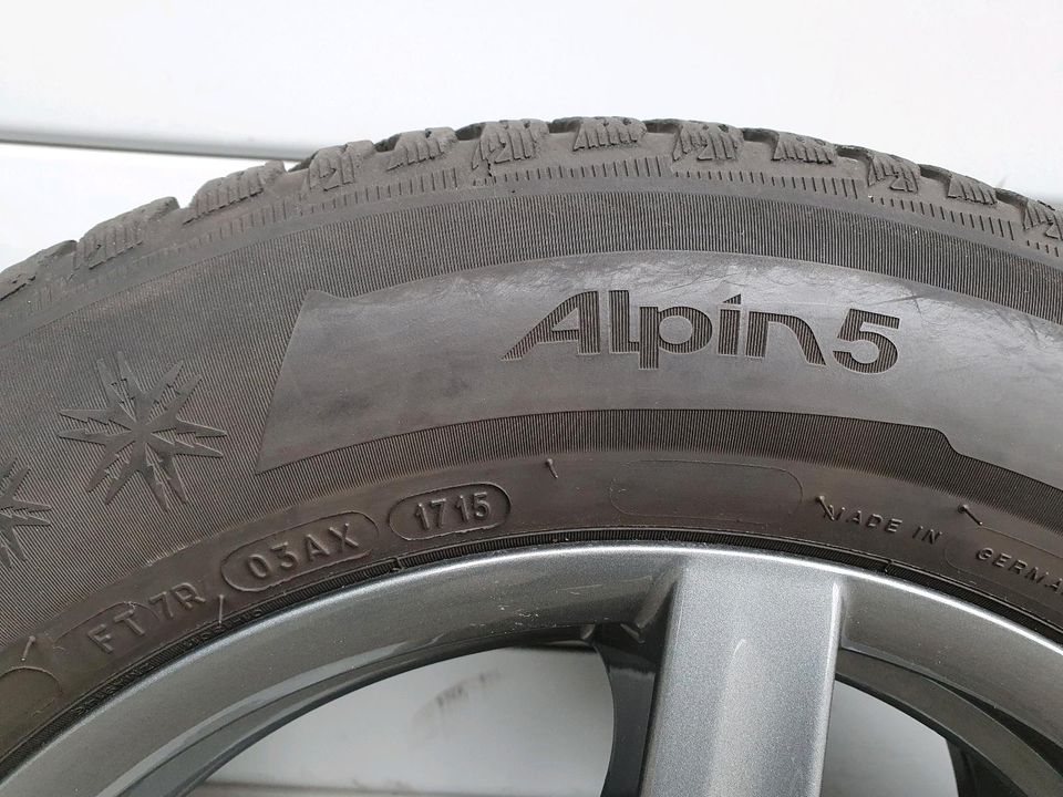 Alutec Grip KBA 47767 ET38 Felgen 16 Zoll Winterreifen 205/60R16 in Obertshausen