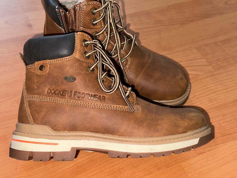 Dockers Boots Schuhe Kinder übergang  jungen OVP wie neu 34 in Edewecht