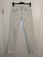 Sexy y2k low-rise Jeans hellblau weiß xs 27 Streifen Hüftjeans Dresden - Gorbitz-Ost Vorschau