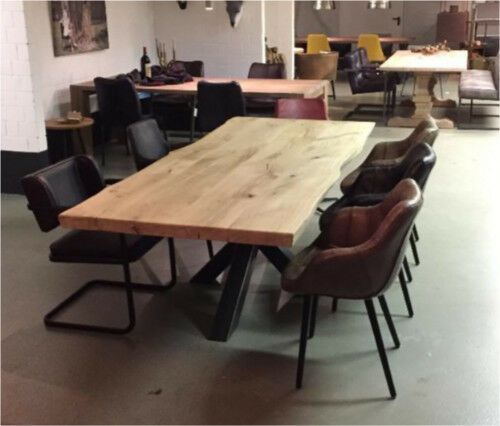 Tischplatte Holz massiv echter Baumstamm Ess-Tisch Tafel WOODZS in Essen