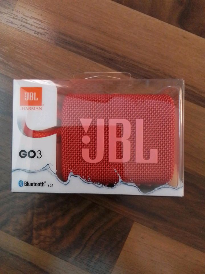 JBL * Musikbox * GO3 * Bluetooth * wasserdicht * 5 h * in Limbach-Oberfrohna