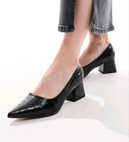 Spitze Pumps - Saint Schuhe - Schwarz Leder Optik - ASOS Eimsbüttel - Hamburg Eimsbüttel (Stadtteil) Vorschau