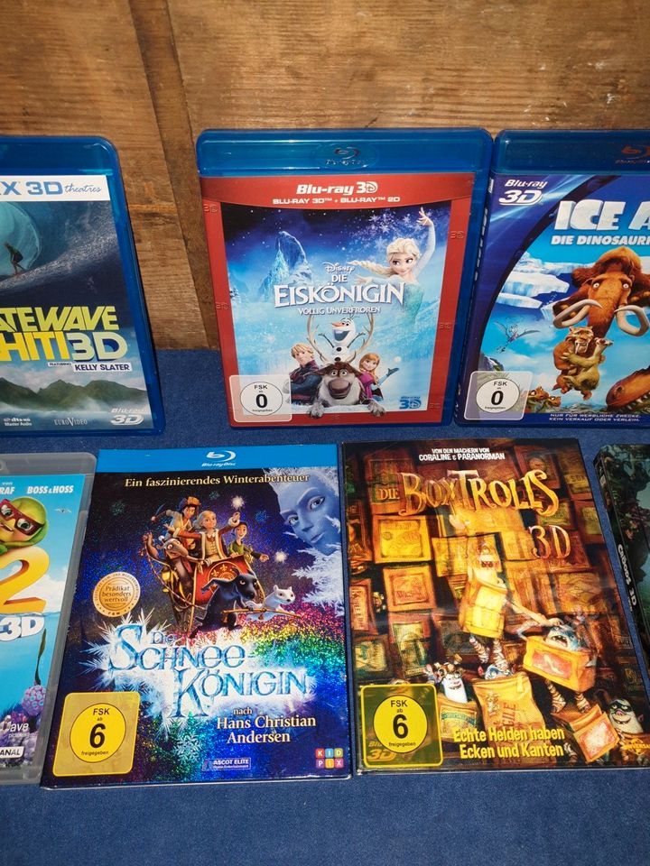 Blu Ray Konvolut Sammlung 9 Stück - überwiegend 3D in Henstedt-Ulzburg