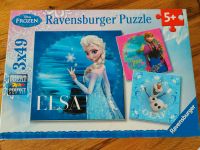 Frozen Anna und Elsa 3 Puzzles Bayern - Gablingen Vorschau