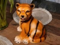 Vintage Keramik Tiger Baby/Welpe (22 cm Groß) Nordrhein-Westfalen - Moers Vorschau