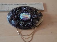 Brosche Modeschmuck braun ca 9 x 5 cm auch Versand Aachen - Vaalserquartier Vorschau