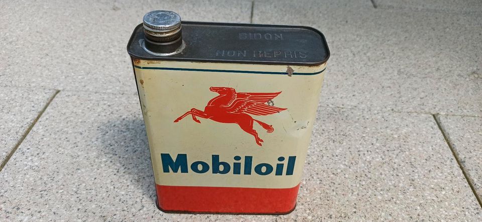 Mobiloil AF Öldose 50er in Heidenheim an der Brenz