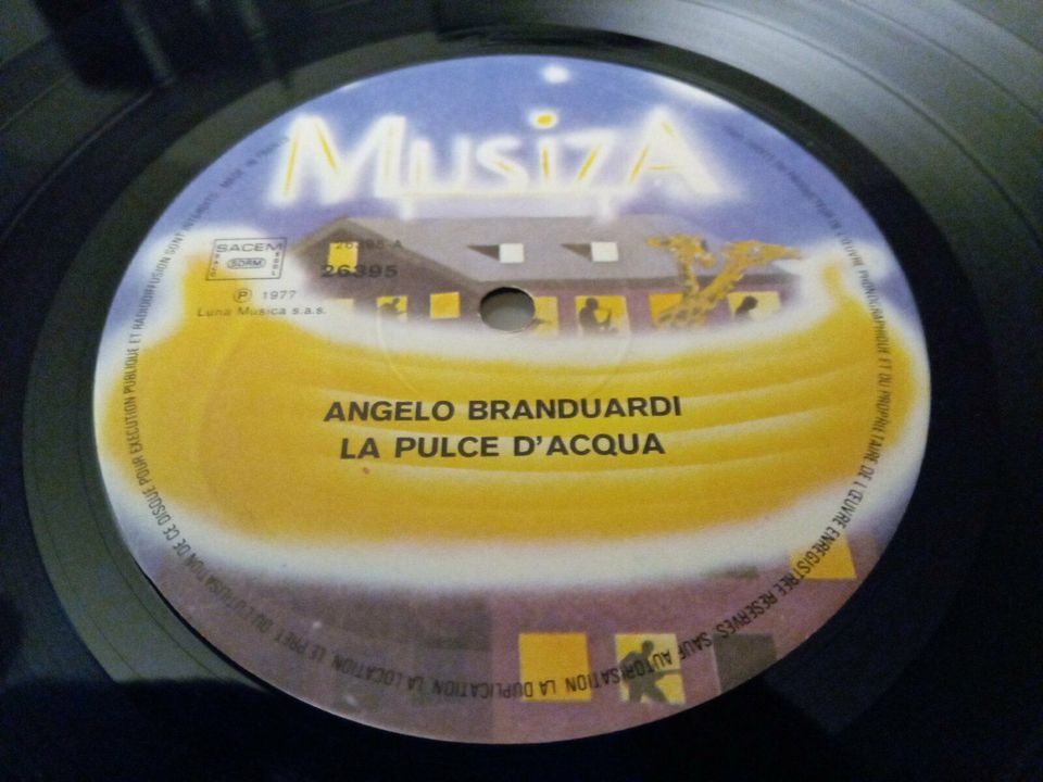 Angelo Branduardi ‎Vinyl Album – La Pulce D'Acqua – 1981 in Köln