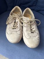 Damen-Schuhe, sportlich, beige, Gr. 38, passend auch für 37 Nordrhein-Westfalen - Nettetal Vorschau