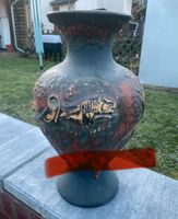 Vase Fat Lava Löwe Tiger mid Century Nordrhein-Westfalen - Kamp-Lintfort Vorschau