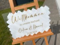 Willkommensschild Hochzeit Acryl Plexiglas Nürnberg (Mittelfr) - Nordstadt Vorschau