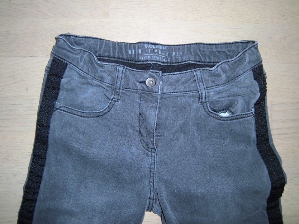 S. Oliver Jeans Thermojeans Winter warm Suri grau Gr 176 REG in Althengstett