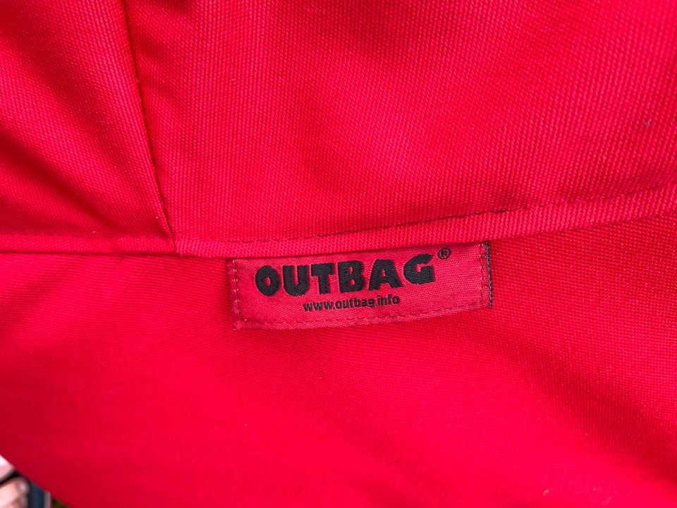 Sitzsack OUTBAG, Slope Plus, rot in Zirndorf