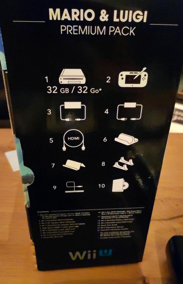 Wii U Premium Pack Konsole mit Zubehör in Bornheim