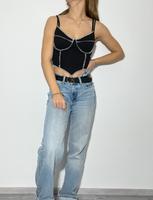 Shein Croptop Top Shirt Korsett Schwarz Oberteil Gr S Nordrhein-Westfalen - Sankt Augustin Vorschau