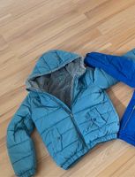 Schnäppchen! Warme kuschelige Jacke v.Benetton. Gr.160, blaugrau Nordrhein-Westfalen - Finnentrop Vorschau