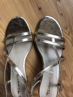 Tamaris schicke Schuhe, Sandalen, Riemchen Gr. 40 Gold Rheinland-Pfalz - Contwig Vorschau