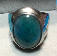 Toller massiver Ring mit Larimar,925 Sterlingsilber Rheinland-Pfalz - Ludwigshafen Vorschau