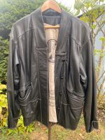 Lederjacke San Lorenzo Größe 38 schwarz Vintage Stuttgart - Untertürkheim Vorschau