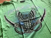 Christian AUDIGIER Shirt, Strass,2XL/ XXL Swarovski,Granate ,neu Nordrhein-Westfalen - Dorsten Vorschau