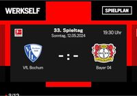 VFL BOCHUM VS LEVERKUSEN Nordrhein-Westfalen - Leverkusen Vorschau