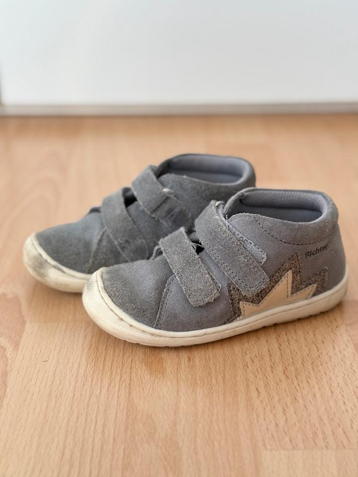 Halbschuhe, Übergangsschuhe, Sneaker, Richter, Gr.24, Farbe: grau in Gaimersheim