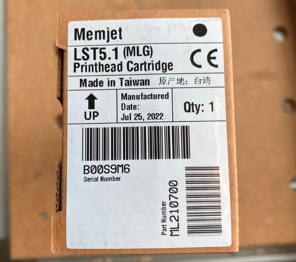 Memjet Druckkopf OVP NEU Original iCube1/2/3 LST 5.1 in Waldenburg