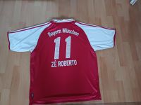 FC Bayern Trikot Zé Roberto, rot, XL Shirt Vintage Retro Fußball Wandsbek - Hamburg Farmsen-Berne Vorschau