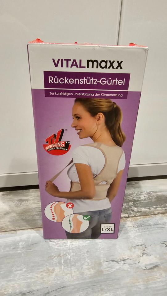 VITALmaxx Rückenstützgürtel Korrekturgürtel Gr. L/XL NEU in Birstein