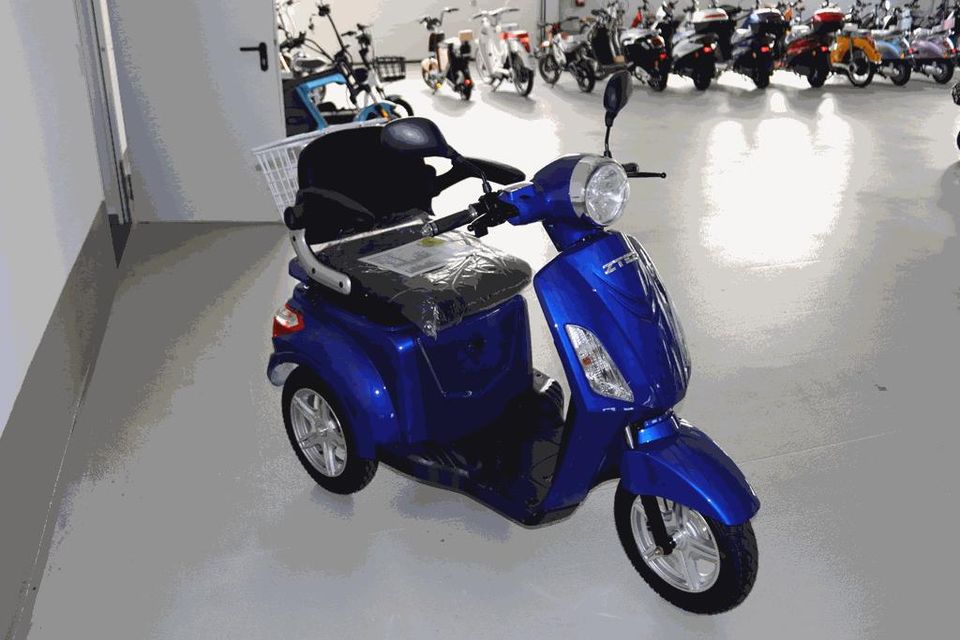 Ztech ZT-15-E TRILUX Blau elektrisches Dreirad, NEU, UVP: 2.530€ in Neu Ulm