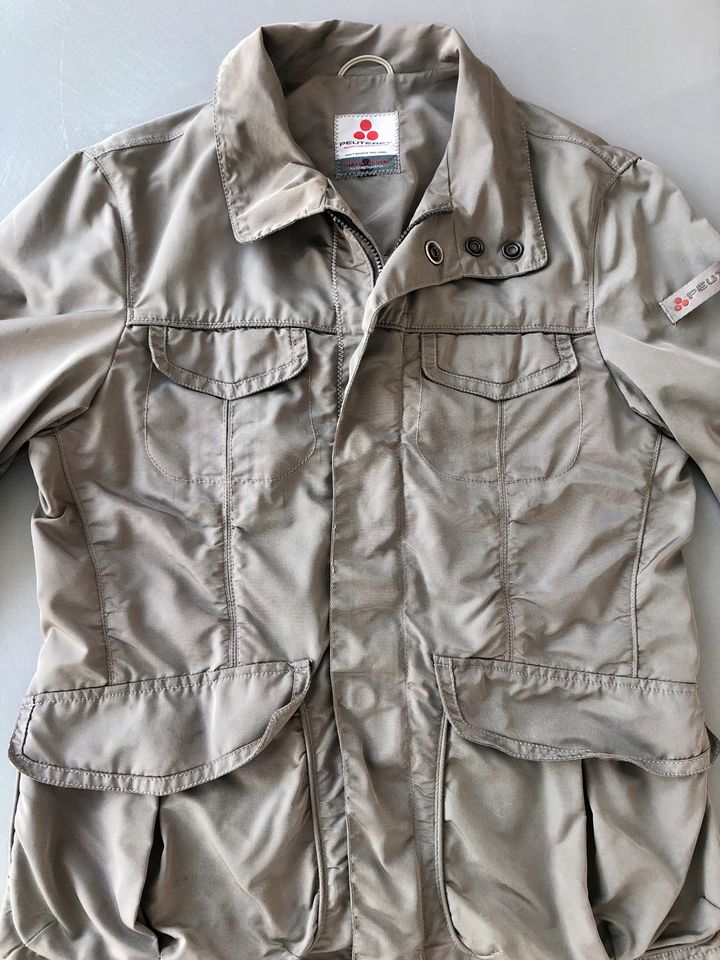 Peuterey Jacke 40/42 M L taupe grau beige Frühjahr Übergang in Schifferstadt