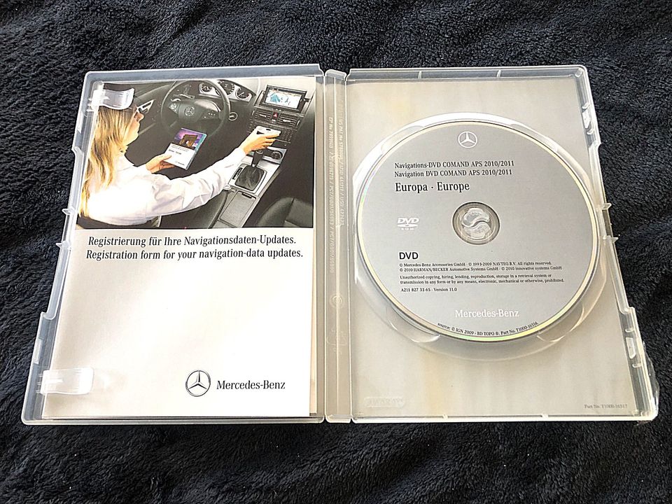 Navi DVD COMAND APS 2010/2011 A2118273365 V.11 E CL CLS S SL SLK in Dresden