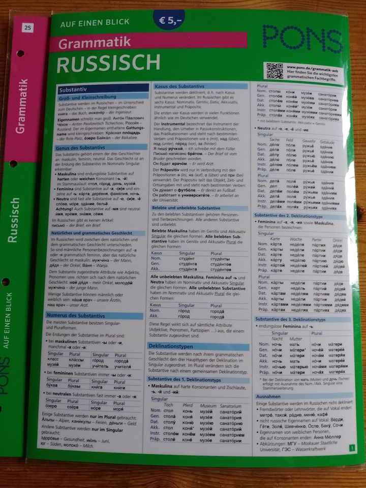 Russisch lernen - Grammatik, Wörter, Buchstaben in Bremen