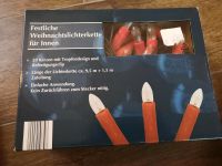 Weihnachtslichterkette innen 20 rote Kerzen 9,5m Schleswig-Holstein - Poggensee Vorschau