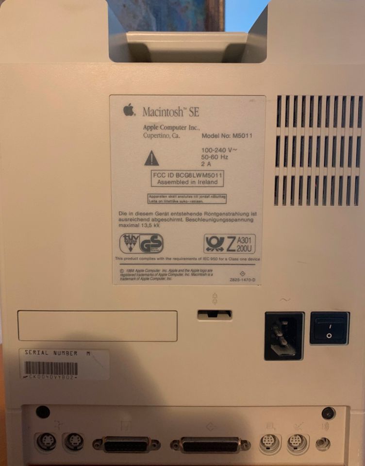 Apple Macintosh MAC SE WÜRFELMAC in Borken