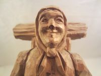 ALTE FRAU OMA ERZGEBIRGE SKULPTUR STATUE HOLZ SCHNITZEREI um 1920 Bochum - Bochum-Südwest Vorschau