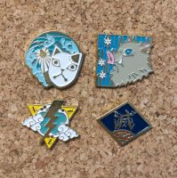 Demon Slayer - Pin Set bestehend aus 4 verschiedenen Pins Bayern - Nürnberg (Mittelfr) Vorschau