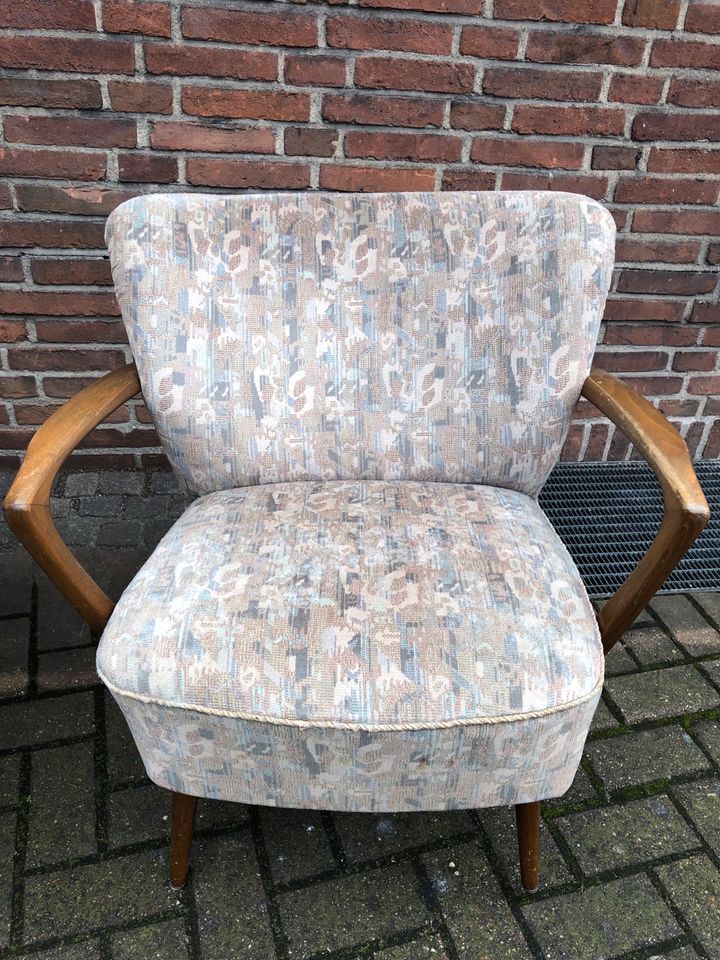 Cocktailsessel Sessel Vintage 50er 60er 70er in Gladbeck